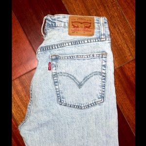 LEVI’s 501 high-rise skinny jeans